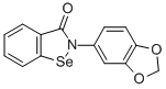 1,2-Benzisoselenazol-3(2H)-one, 2-(1,3-benxodioxol-5-yl)- 구조식 이미지