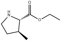 L-Proline, 3-methyl-, ethyl ester, (3S)- (9CI) Structure