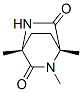 2,5-Diazabicyclo[2.2.2]octane-3,6-dione,1,2,4-trimethyl-,(1R,4R)-(9CI) 구조식 이미지