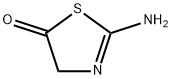5(4H)-Thiazolone,  2-amino- Structure