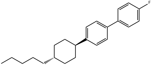 4-Fluoro-4'-(4-n-pentylcyclohexyl)biphenyl Structure