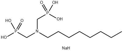 tetrasodium [(octylimino)bis(methylene)]bisphosphonate Structure