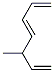 (E)-5-Methyl-1,3,6-heptatriene Structure