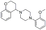 1-chroman-4-yl-4-(2-methoxyphenyl)piperazine Structure