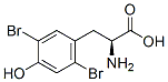 L-티로신,2,5-디브로모- 구조식 이미지