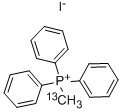 (METHYL-13C)TRIPHENYLPHOSPHONIUM IODIDE 구조식 이미지