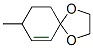 1,4-Dioxaspiro[4.5]dec-6-ene,  8-methyl- Structure