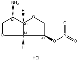 5-Amino-5-desoxy-1,4:3,6-dianhydro-D-glucit-2-nitrat-hydrochlorid [Ger man] Structure