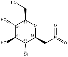 BETA-D-GLUCOPYRANOSYL NITROMETHANE Structure