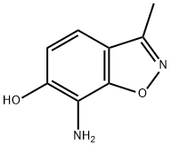 1,2-Benzisoxazol-6-ol,7-amino-3-methyl-(9CI) Structure