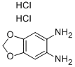 1,3-BENZODIOXOLE-5,6-DIAMINE DIHYDROCHLORIDE Structure