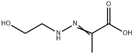 Propanoic acid, 2-[(2-hydroxyethyl)hydrazono]- (9CI) Structure