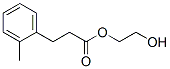 벤젠프로판산,2-메틸-,2-하이드록시에틸에스테르(9CI) 구조식 이미지
