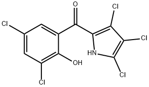 pyrrolomycin D 구조식 이미지