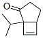 Bicyclo[3.2.0]hept-6-en-2-one, 1-(1-methylethyl)- (9CI) Structure