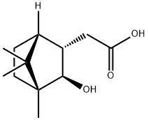 (-)-ISOBORNEOLACETIC ACID Structure