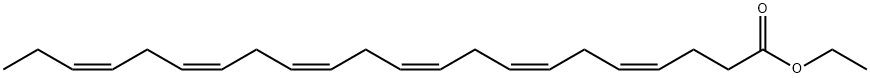 ETHYLDOCOSAHEXAENOATE 구조식 이미지