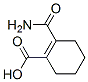 2-Carbamoyl-1-cyclohexene-1-carboxylic acid Structure