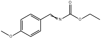 ethyl [(4-methoxyphenyl)methylene]-carbamate Structure