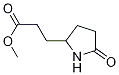 5-oxo-2-Pyrrolidinepropanoic acid Methyl ester Structure