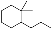 1,1-Dimethyl-2-propylcyclohexan Structure