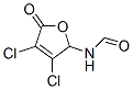 포름아미드,N-(3,4-디클로로-2,5-디히드로-5-옥소-2-푸라닐)- 구조식 이미지