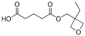 Pentanedioic acid, mono[(3-ethyl-3-oxetanyl)methyl] ester (9CI) Structure