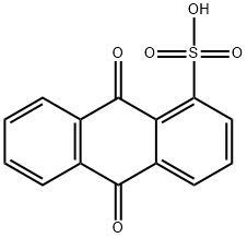 1-Anthraquinonesulfonic acid 구조식 이미지