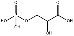 2-hydroxy-3-phosphonooxy-propanoic acid 구조식 이미지