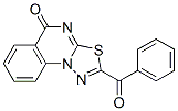 5H-[1,3,4]-Thiadiazolo[3,2-a]quinazolin-5-one, 2-benzoyl- 구조식 이미지