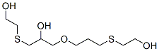 1-[(2-hydroxyethyl)thio]-3-[3-[(2-hydroxyethyl)thio]propoxy]propan-2-ol Structure