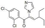 2-Hexen-1-one,  1-(2,4-dichlorophenyl)-4-ethyl-2-(1H-imidazol-1-yl)- 구조식 이미지