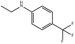 ETHYL-(4-TRIFLUOROMETHYL-PHENYL)-AMINE 구조식 이미지