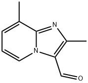 2,8-디메틸-이미다조[1,2-A]피리딘-3-카르발데히드 구조식 이미지