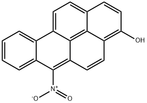 3-하이드록시-6-니트로벤조(A)피렌 구조식 이미지