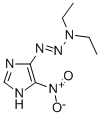 1H-Imidazole, 4-(3,3-diethyl-1-triazenyl)-5-nitro- 구조식 이미지