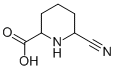 2-Piperidinecarboxylicacid,6-cyano-(9CI) Structure