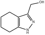 1H-Indazole-3-methanol,  4,5,6,7-tetrahydro- Structure