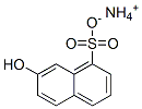 ammonium 7-hydroxynaphthalenesulphonate  Structure