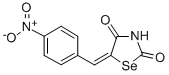 5-((4-Nitrophenyl)methylene)selenazolidine-2,4-dione Structure