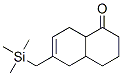 6-Trimethylsilylmethyl-3,4,4a,5,8,8a-hexahydro-1(2H)-naphthalenone Structure