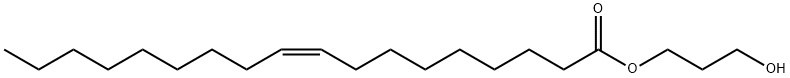 Oleic acid 3-hydroxypropyl ester 구조식 이미지