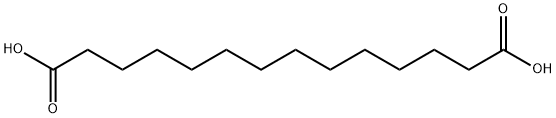 Tetradecanedioic acid Structure