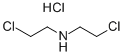 Bis(2-chloroethyl)amine hydrochloride 구조식 이미지