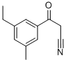 1H-Pyrrole-2-propanenitrile,3-ethyl-5-methyl--bta--oxo-(9CI) 구조식 이미지