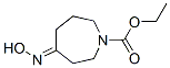 1H-Azepine-1-carboxylicacid,hexahydro-4-(hydroxyimino)-,ethylester(9CI) Structure