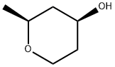 (2S,4S)-2-Methyl-tetrahydro-2H-pyran-4-ol Structure
