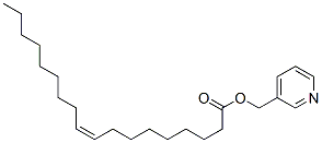 Oleic acid 3-pyridylmethyl ester 구조식 이미지