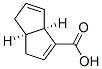 1-Pentalenecarboxylicacid,3,3a,4,6a-tetrahydro-,cis-(9CI) 구조식 이미지