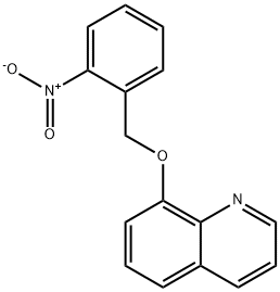 8-[(2-NITROBENZYL)OXY]QUINOLINE Structure